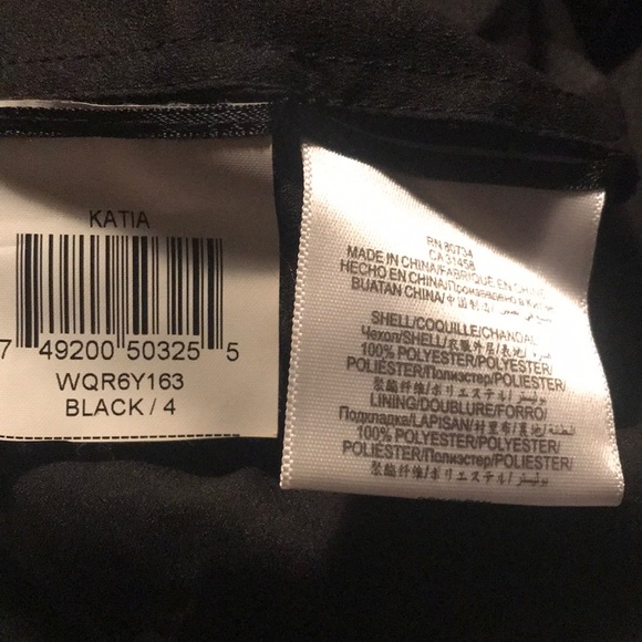 🔥BCBGMAXAZRIA Black Mini Dress with Ruffles - Picture 7 of 7